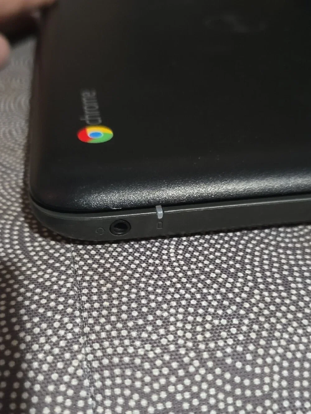 Dell Chromebook Laptop in Matte Black with Chrome Badge